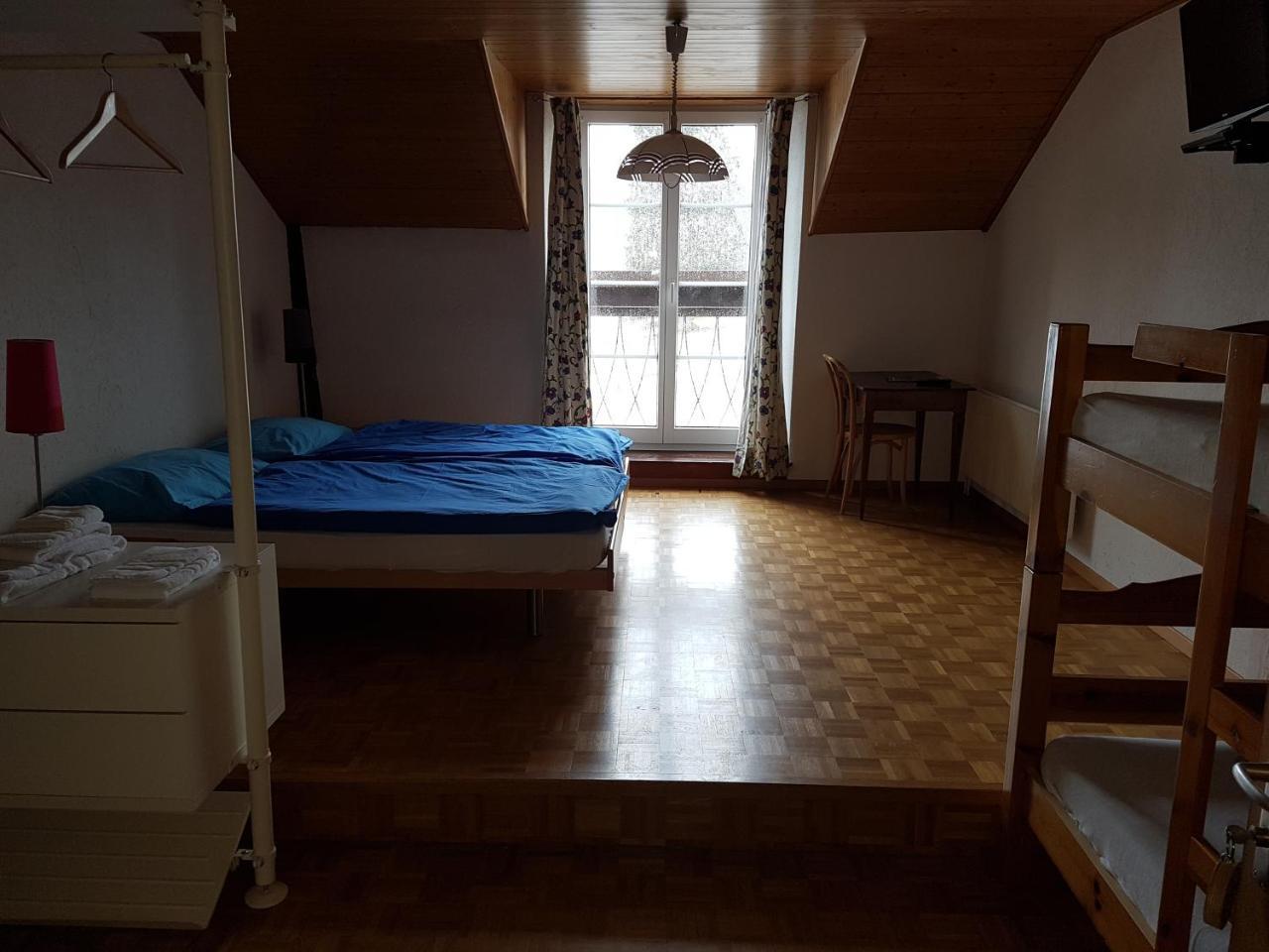 Auberge De La Couronne Saignelegier Bagian luar foto